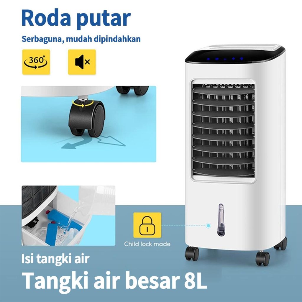 Air Cooler AC Mini Kipas Pendingin Ruangan Portable