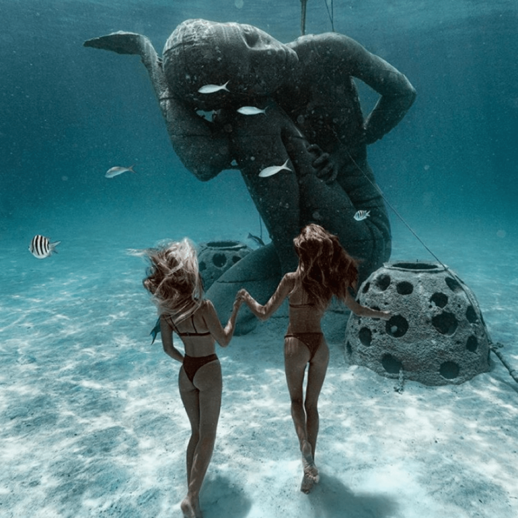 Ocean Atlas is the world's largest underwater sculpture
