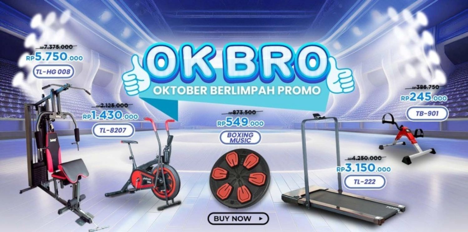 Tren Penjualan Alat Olahraga di Marketplace: 7 Produk Terlaris 2025