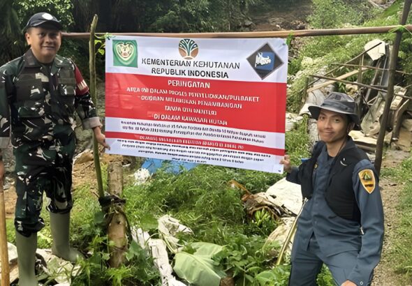 Ratusan Lubang Tambang Emas Ditemukan di Gunung Halimun Salak
