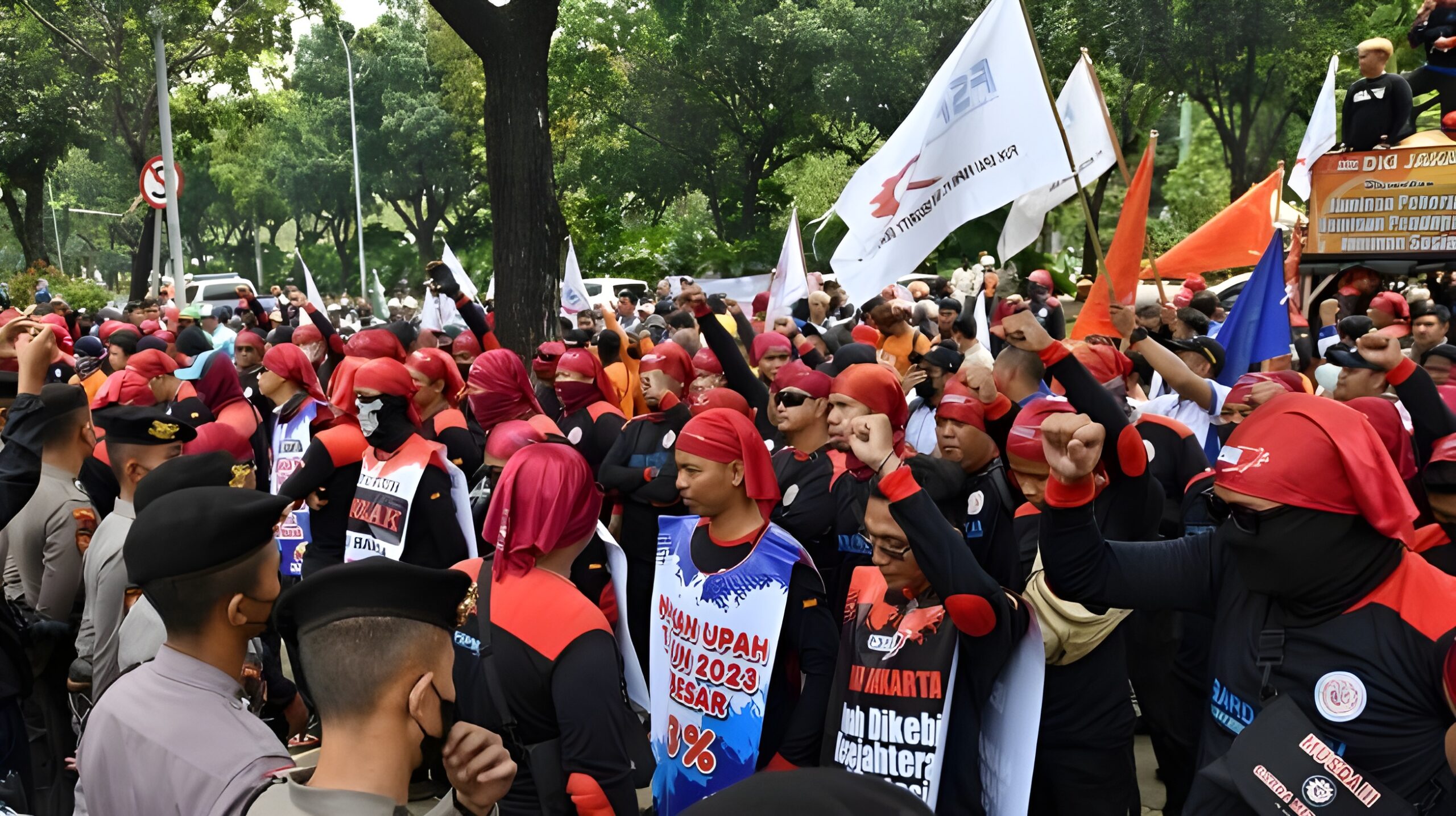 Demo Buruh di Jakarta Hari Ini, Tuntut UMP DKI Naik Rp6 Juta